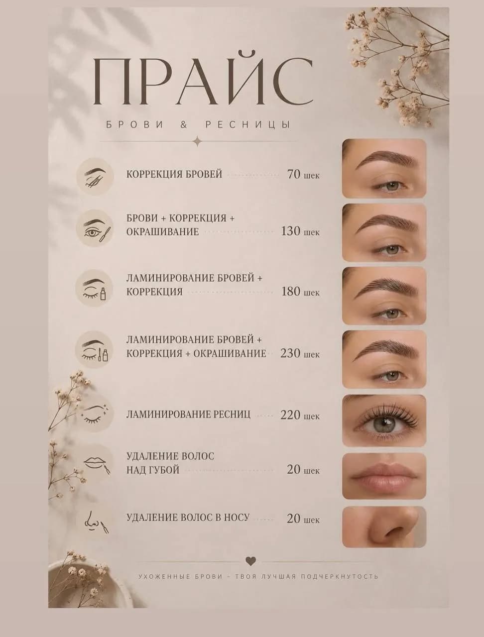 Tatiana Taldin — Brows and Lashes