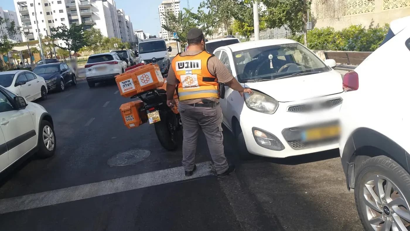 12-year-old boy hit by a car on Argaman Street in Ashkelon